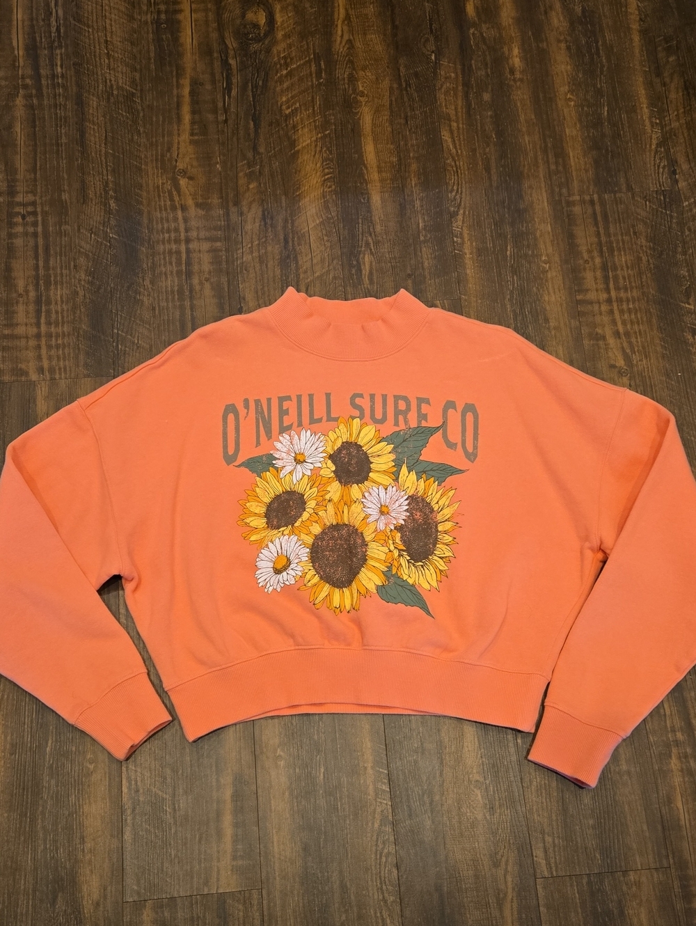 O'Neill Bright Orange Crewneck Sweatshirt